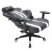 Cadeira Gamer Titans Hyperion Preta e Branca