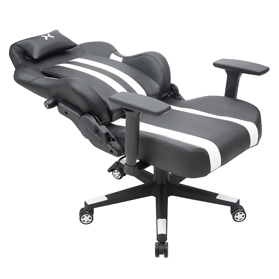 Cadeira Gamer Titans Hyperion Preta e Branca