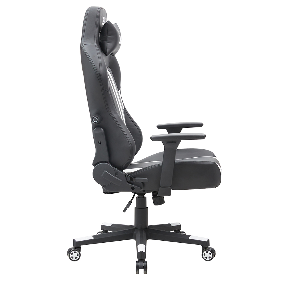 Cadeira Gamer Titans Hyperion Preta e Branca