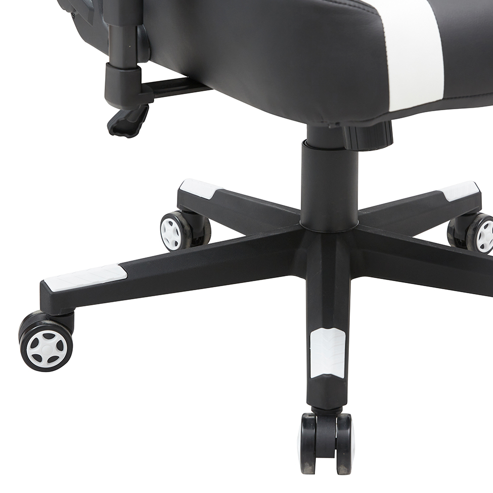 Cadeira Gamer Titans Hyperion Preta e Branca