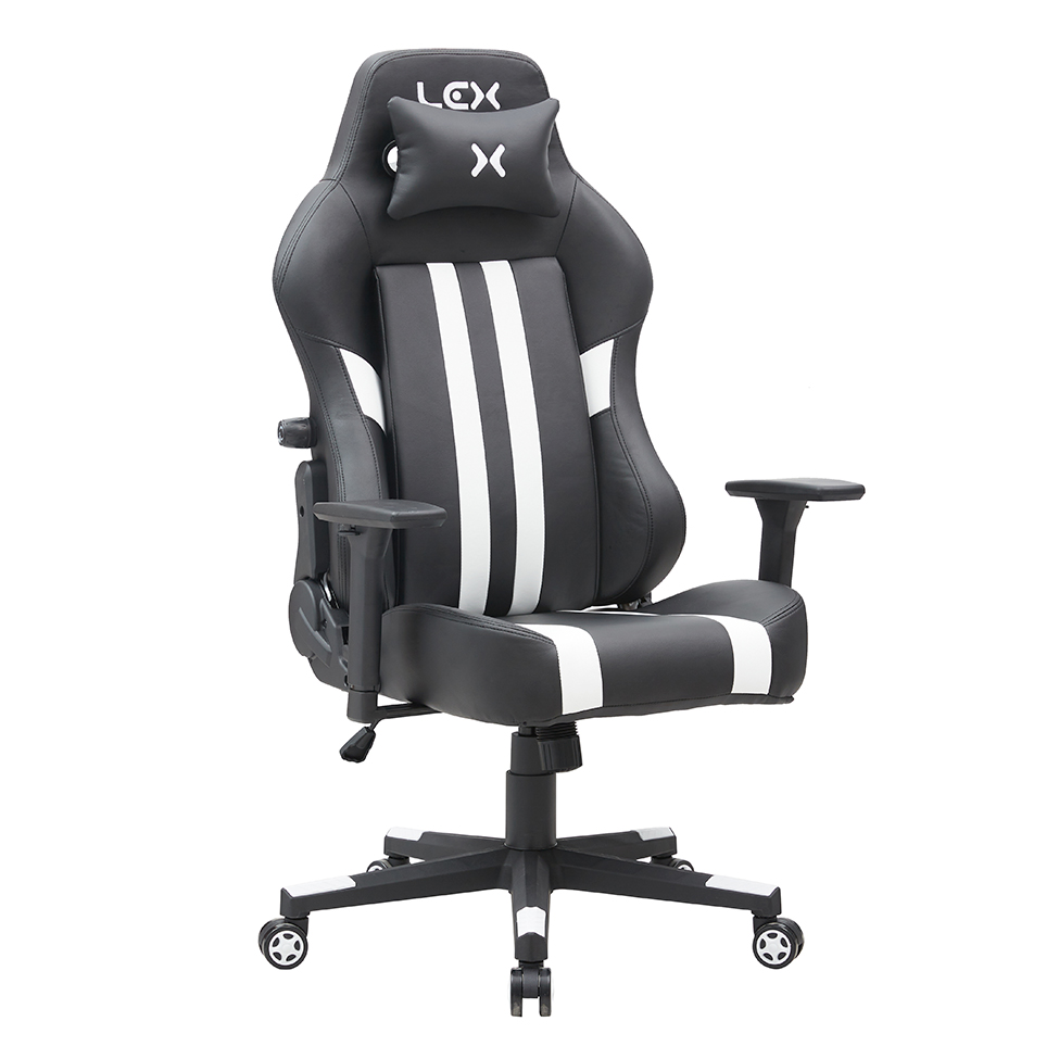 Cadeira Gamer Titans Hyperion Preta e Branca
