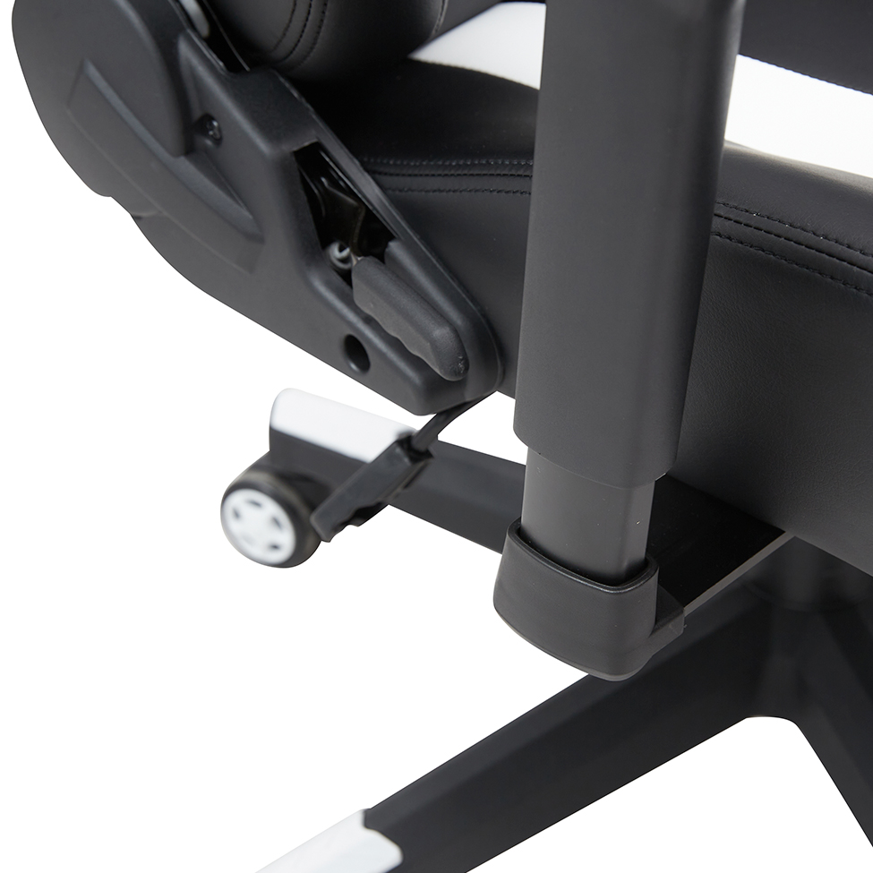 Cadeira Gamer Titans Hyperion Preta e Branca