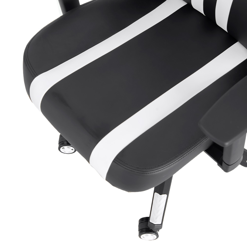 Cadeira Gamer Titans Hyperion Preta e Branca