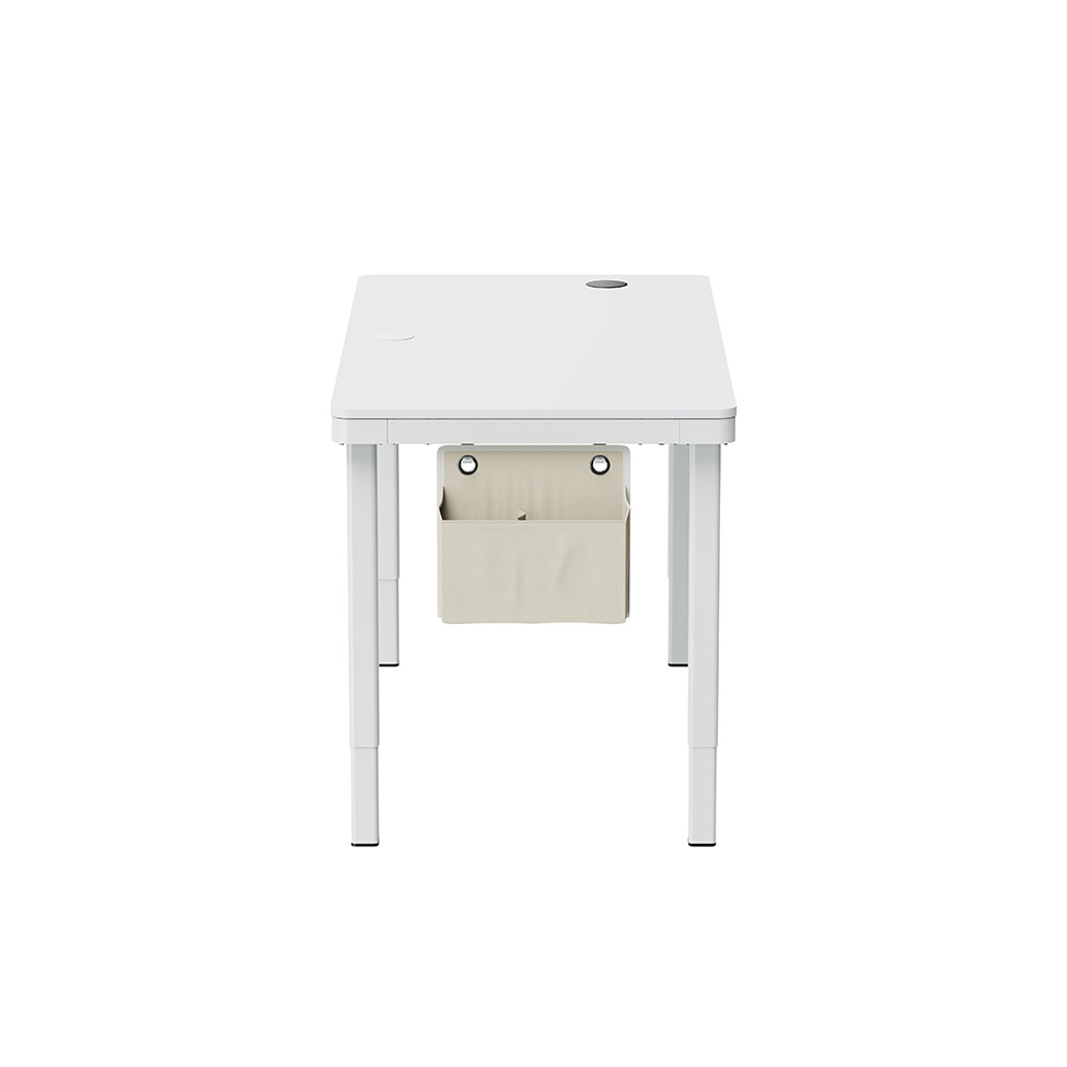 Mesa Ergonômica com Regulagem de Altura Studio Branca