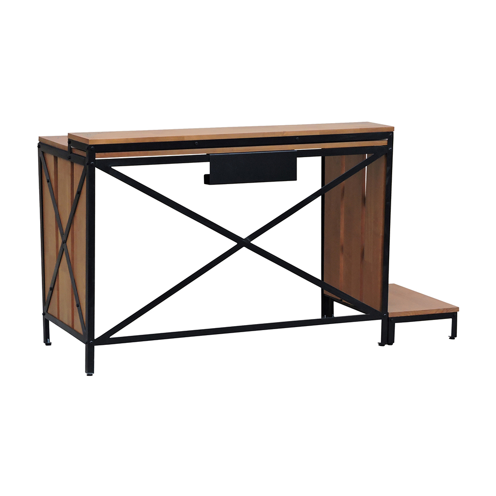 Mesa Gamer Extensível Assassin’s Creed Valhalla Amêndoa e Preta
