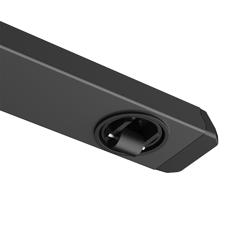 Mesa Lateral com Regulagem de Altura Link Preta