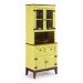 Arca e Oratório  4 Portas e 2 Gavetas - Madeira Maciça - Amarelo Lemon