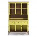 Arca e Oratório  6 Portas e 3 Gavetas - Madeira Maciça - AMARELO LEMON
