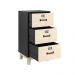 Cômoda 3 Gavetas Industrial  -  Linha Organize