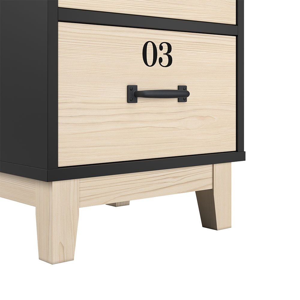 Cômoda 3 Gavetas Industrial  -  Linha Organize