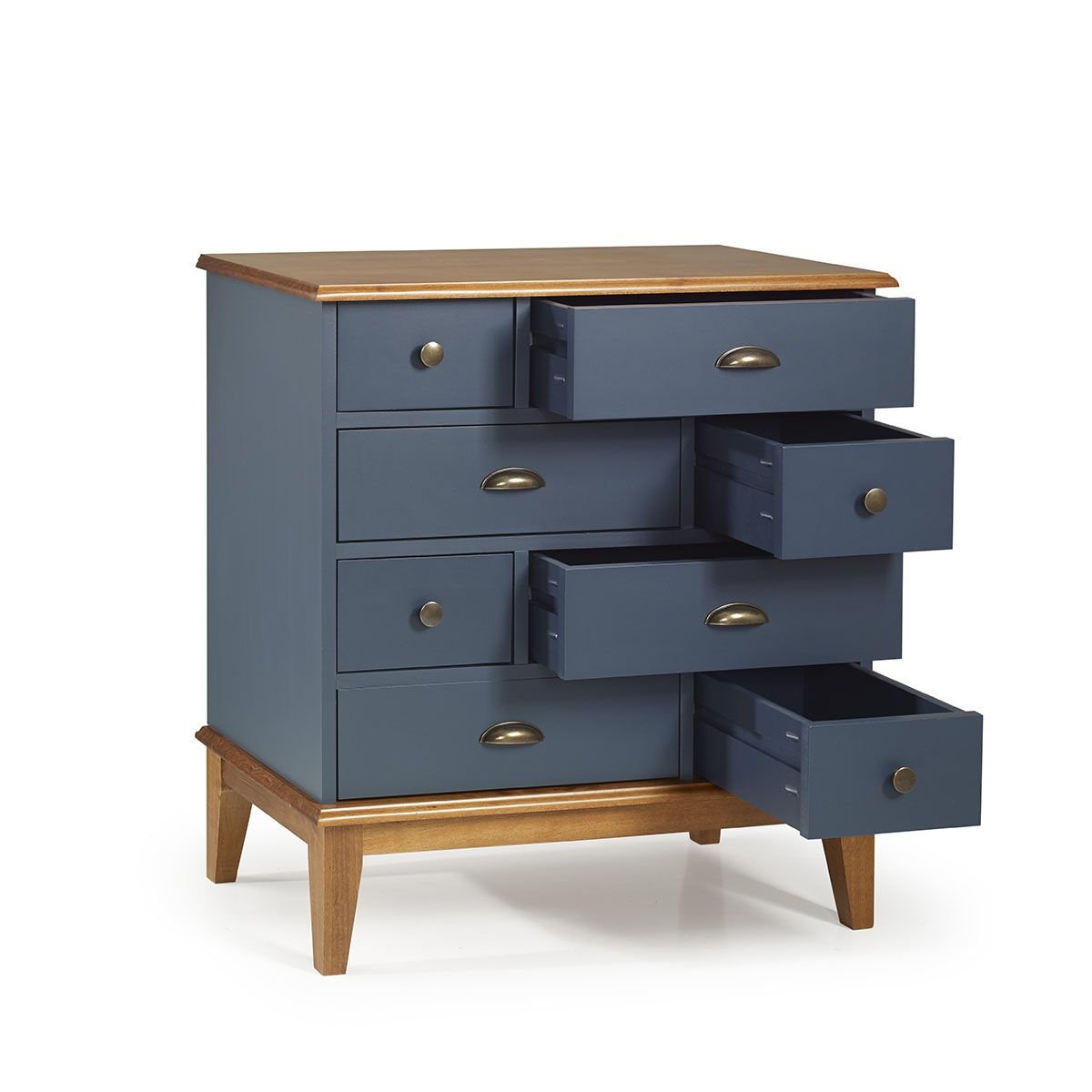 Cômoda 8 Gavetas Azul