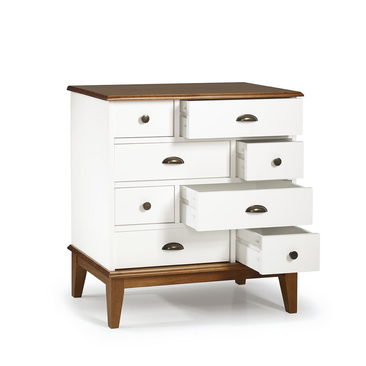 Cômoda 8 Gavetas Branco