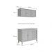 Cozinha Modulada 2 peças - Branco