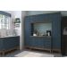 Cozinha Modulada 5 peças - Azul Petróleo