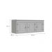 Cozinha Modulada 6 peças - Branco