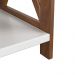 Mesa de Cabeceira Madeira Maciça - Branco