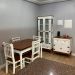 Mesa em Madeira Maciça Retangular 4 Lugares BRANCO