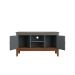 Rack 2 Portas - Cinza