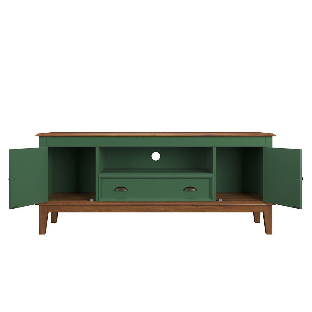 Rack 2 Portas  e 1 Gaveta - Verde