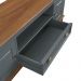 Rack 2 Portas  e 1 Gaveta- Cinza