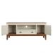 Rack 2 Portas  e 1 Gaveta- OFF WHITE