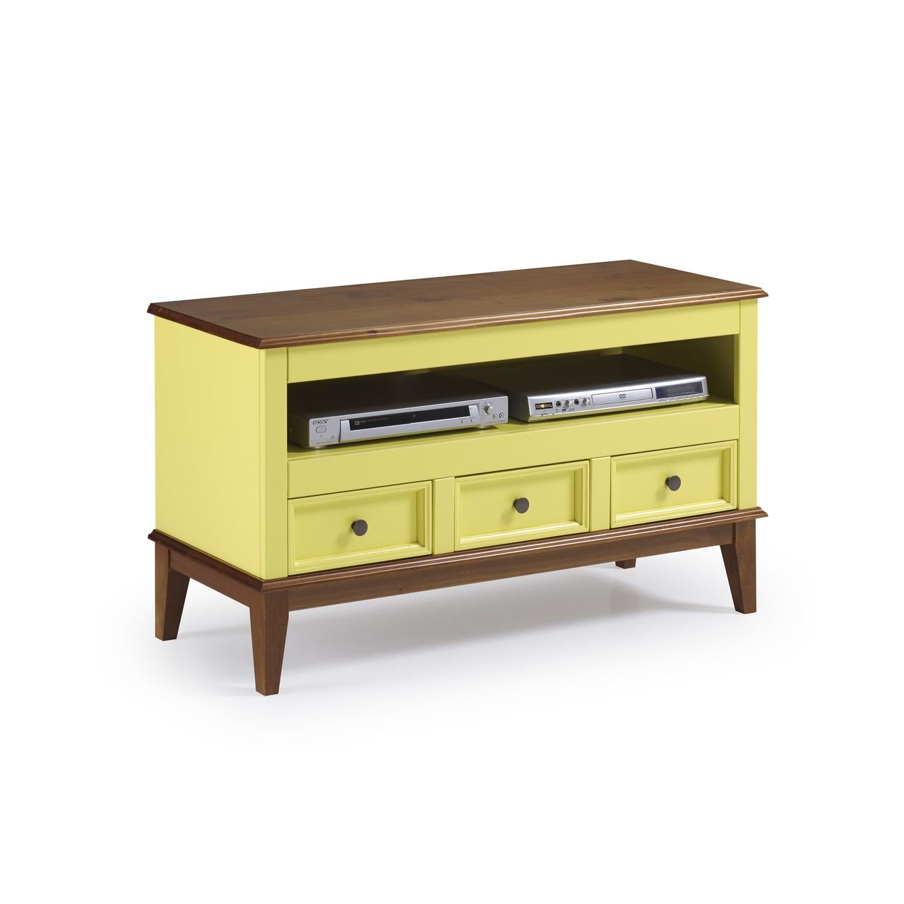 Rack 3 Gavetas - AMARELO LEMON