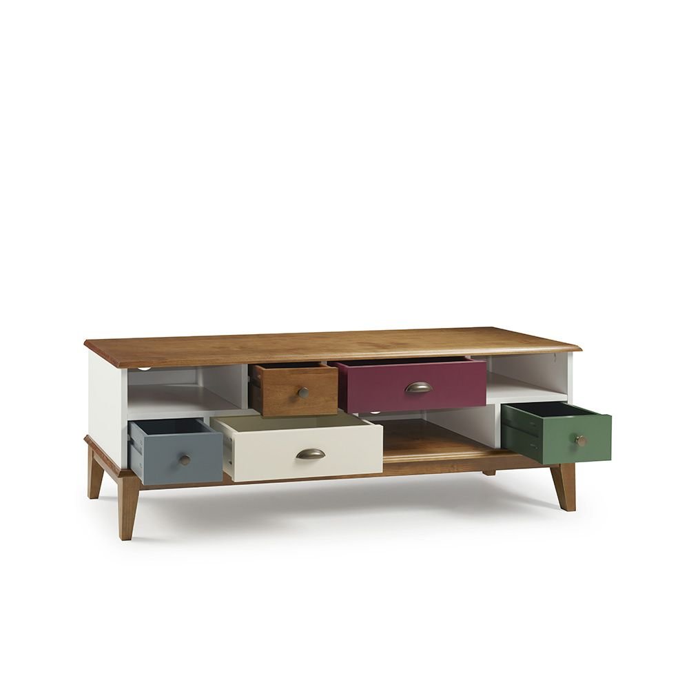 Rack 5 Gavetas Cinza Color
