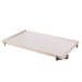 Bandeja Espelhada Gala MDF Laminado Ártico Pés em Metal Grafite