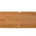 Bandeja Vale Decorativa MDF Laminado Castanho Couro Marrom