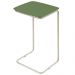 Mesa de Apoio Slim  Verde em Metal Cromado