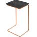Mesa de Apoio Slim Ébano em Metal Cobre