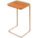 Mesa de Apoio Slim Castanho em Metal Cobre
