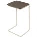 Mesa de Apoio Slim Concreto em Metal Cromado