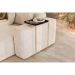 Mesa de Apoio Slim Preto em Metal Ouro