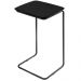 Mesa de Apoio Slim Preto em Metal Preto