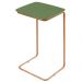 Mesa de Apoio Slim Verde em Metal Cobre