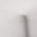 Puff Cast Decorativo Linho Palha Base Metal Grafite