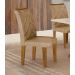  Kit 02 Cadeiras Sala de Jantar Larissa New MDF Moveis Leifer Freijó, Joli Gold