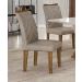  Kit 04 Cadeiras Sala de Jantar Larissa New MDF Moveis Leifer Braúna, Animale Cappuccino 