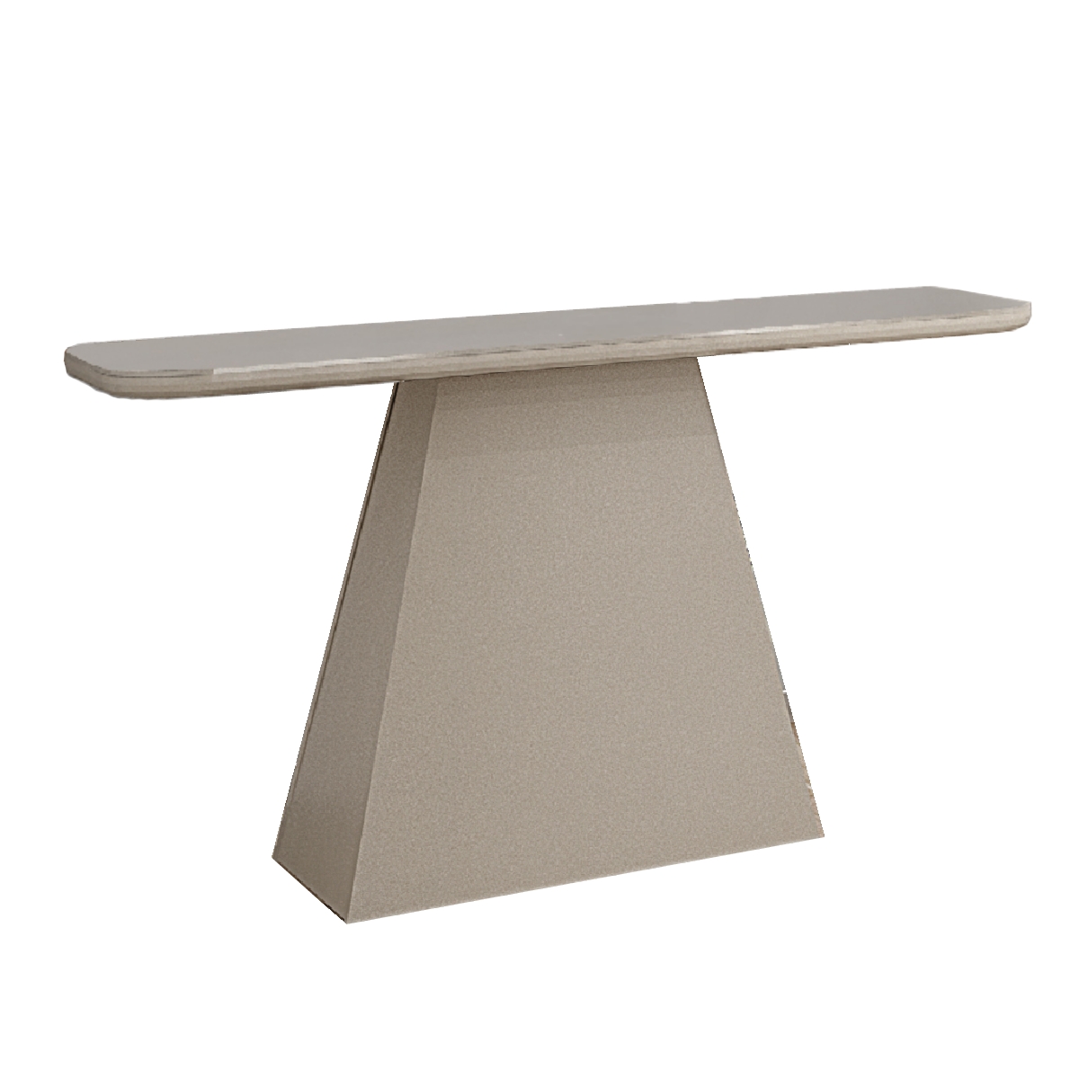 Aparador Tampo MDF/Vidro Pampulha New Leifer Moveis Off White, Copo com vidro