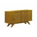 Buffet Ilheus 4 Portas 1 Gaveta 1 Prateleira Moveis Leifer Freijó/Off White