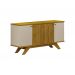 Buffet Ilheus 4 Portas 1 Gaveta 1 Prateleira Moveis Leifer Freijó/Off White