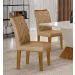 Cadeira Larissa Premium MDF Moveis Leifer Freijó, Pena Caramelho