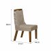 Conjunto Sala de Jantar Agata Mesa Freijo/Off White 1,80m C/ 6 Cadeiras Joli Palha Moveis Leifer Freijó/Off White
