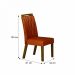 Conjunto Sala de Jantar Atenas Mesa Off White/Freijo/Off White 1,60m C/ 6 Cadeiras Joli Terracota Moveis Leifer Off White/Freijo/Off White