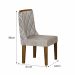 Conjunto Sala de Jantar Perola Mesa Freijo/Off White 180cm C/ 06 Cadeiras Joli Palha Moveis Leifer Freijó/Off White, Copo com vidro