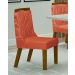 Kit 02 Cadeiras Sala de Jantar Agata Madeira Moveis Leifer Freijó, Joli Terracota