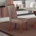 Kit 02 Cadeiras Sala de Jantar Atenas Premium Madeira Moveis Leifer Freijó, Joli Camurça