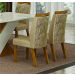 Kit 02 Cadeiras Sala de Jantar Ilheus MDF Moveis Leifer Freijó, Joli Gold