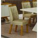 Kit 02 Cadeiras Sala de Jantar Ilheus Madeira Moveis Leifer Freijó, Joli Gold